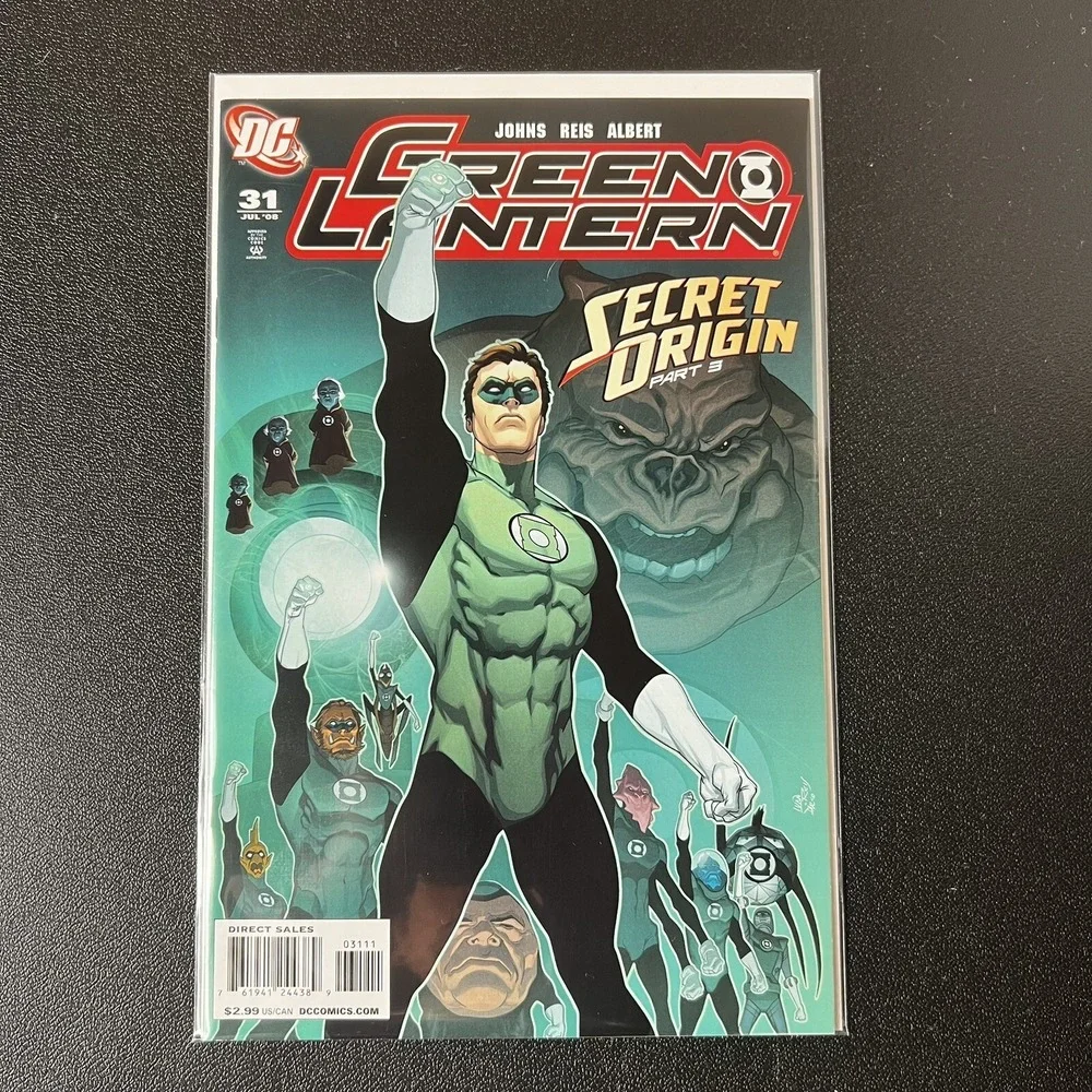 Green Lantern #31 Secret Origin Part 3 2008‎ DC Comics
